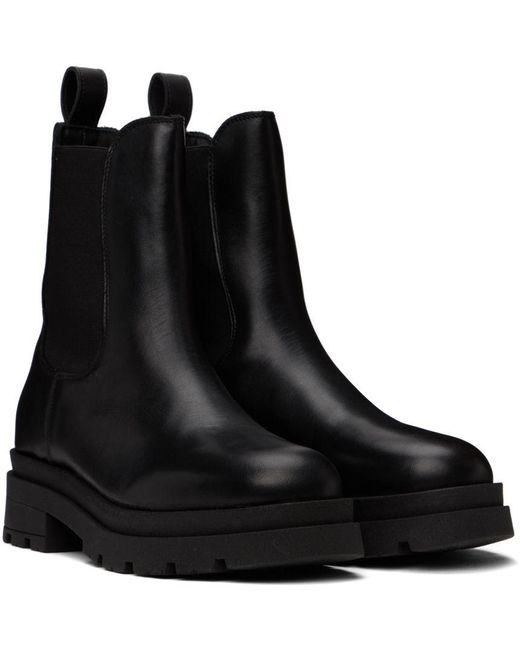 Anine Bing Justine Chelsea Boots in Black | Lyst