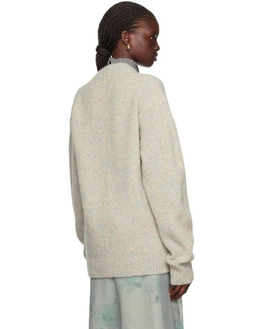 Dries van outlet noten cardigan