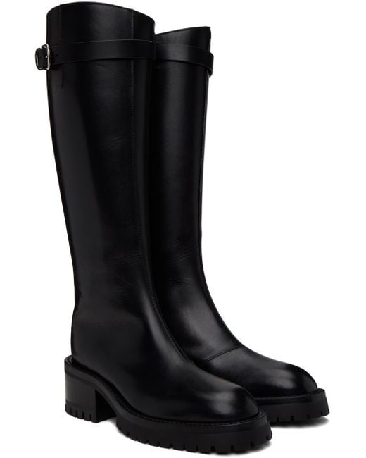 Ann Demeulemeester Black Tanse Boots for men