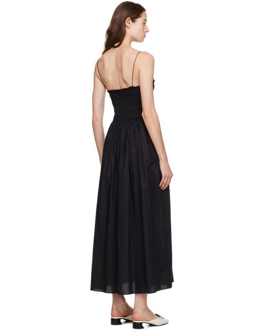 Matteau Black Shir Maxi Dress