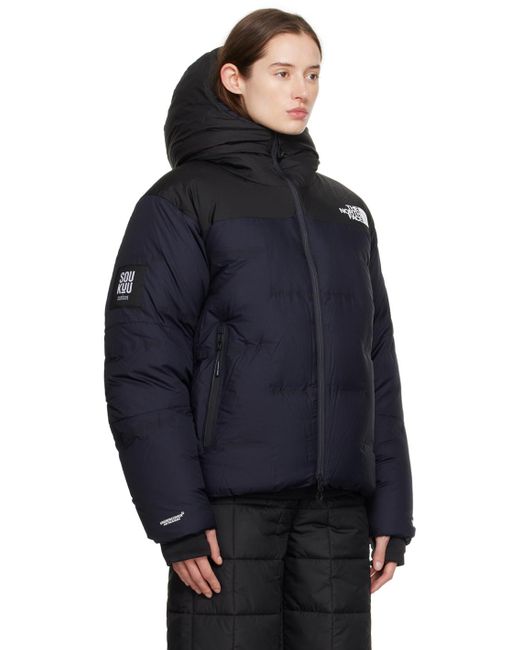 Undercover Blue Navy & Black The North Face Edition Nuptse Down Jacket