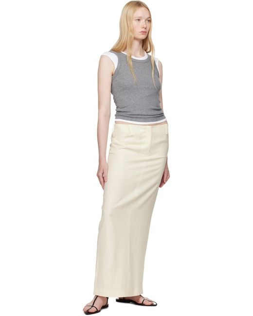 AYA MUSE Natural Mysti Maxi Skirt