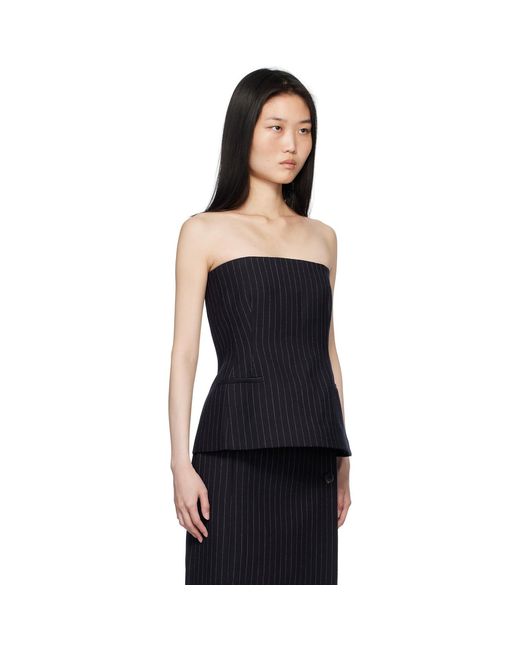 Co. Black Tailo Bustier Top