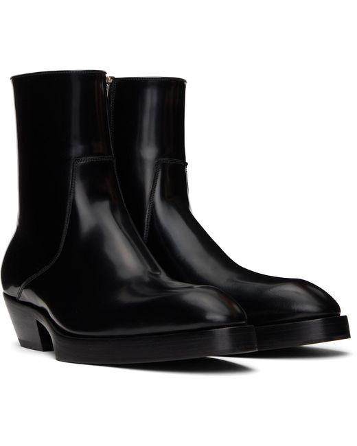 Bottega Veneta Black Dalton Boots for men