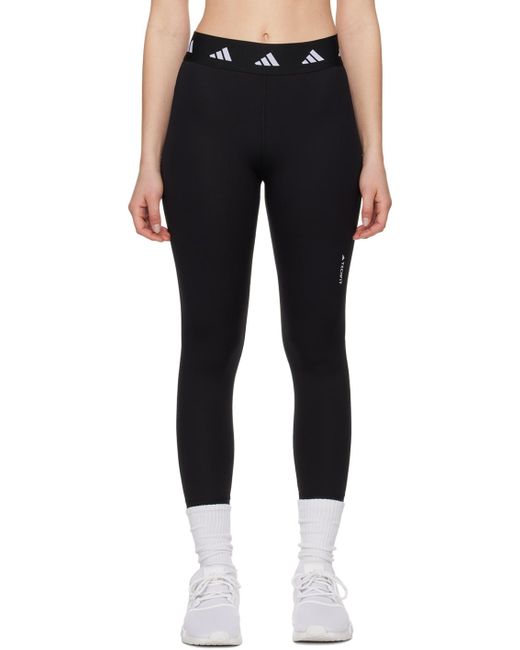 Adidas Originals Black Cropped leggings