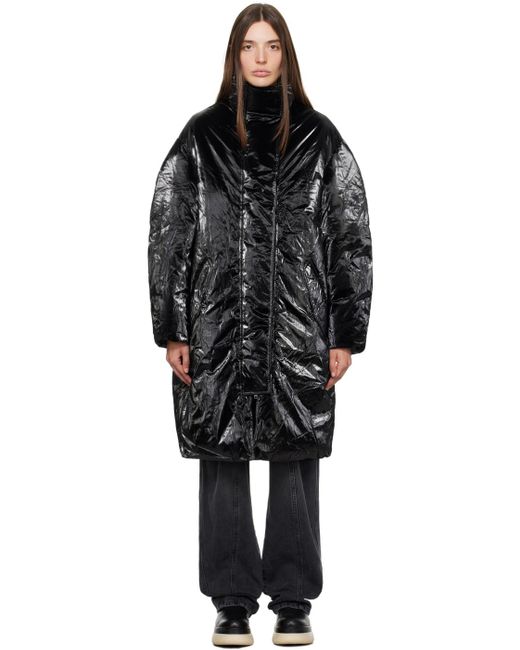 Isabel Marant Black Debby Puffer Coat