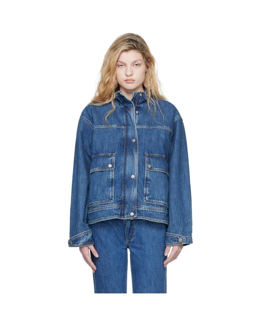Rag & Bone Blue Sophia Denim Jacket