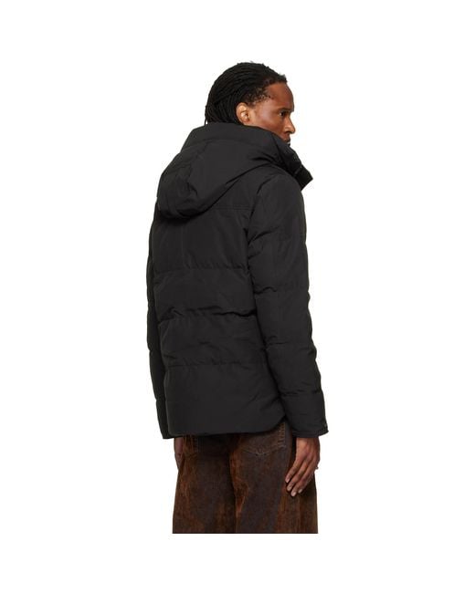 Canada Goose Black Macmillan Down Coat for men