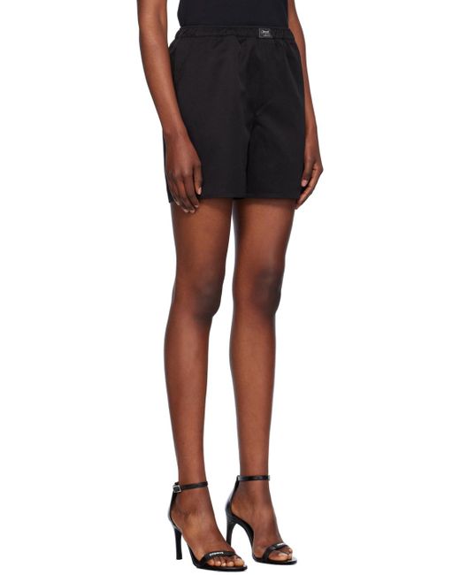 Short Boxeur Noir Coperni en coloris Black