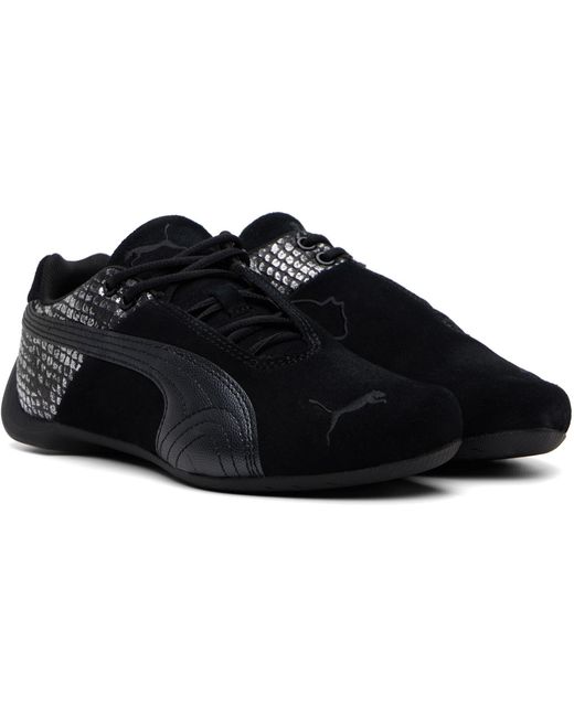 PUMA Black Future Cat Emboss Sneakers