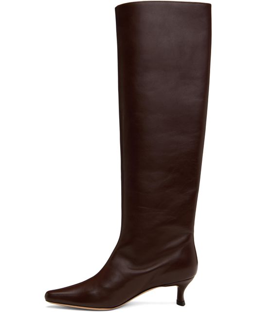 By Far Black Kitten Stevie 42 Tall Boots