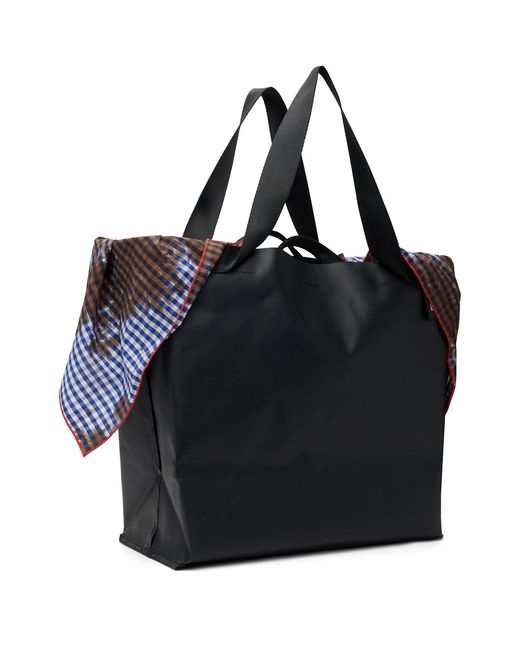 OTTOLINGER Black Pu Beach Tote