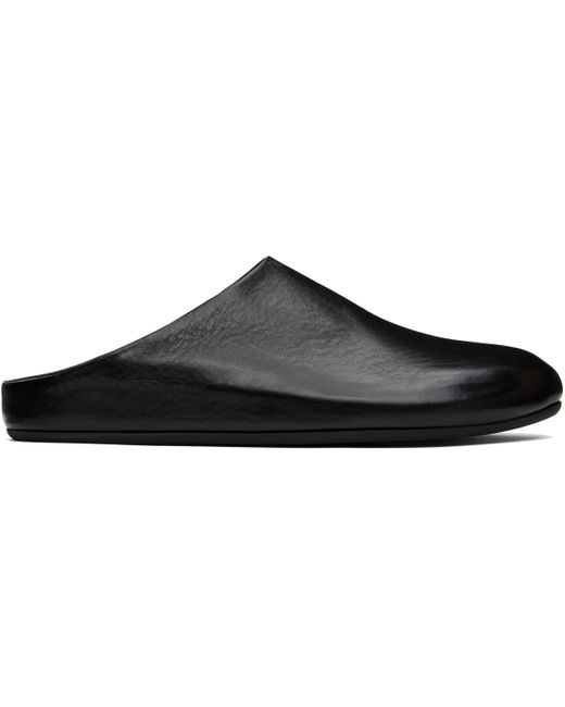 Officine Creative Black Babouche 001 Mules for men