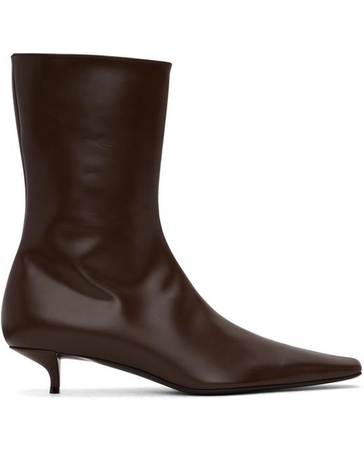 The Row Brown Shrimpton Boots