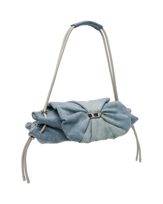 DIESEL Blue Scrucnh-D Shoulder S Bag