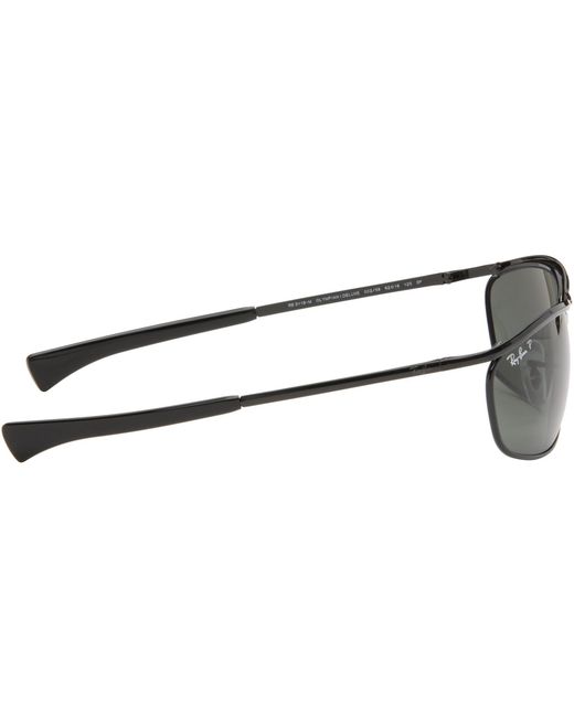 Ray-Ban Gray Olympian I Deluxe Sunglasses for men