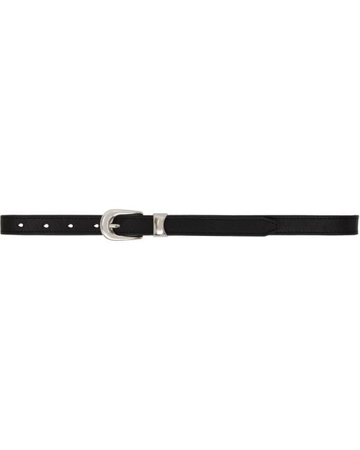 Our Legacy Black Purse Belt