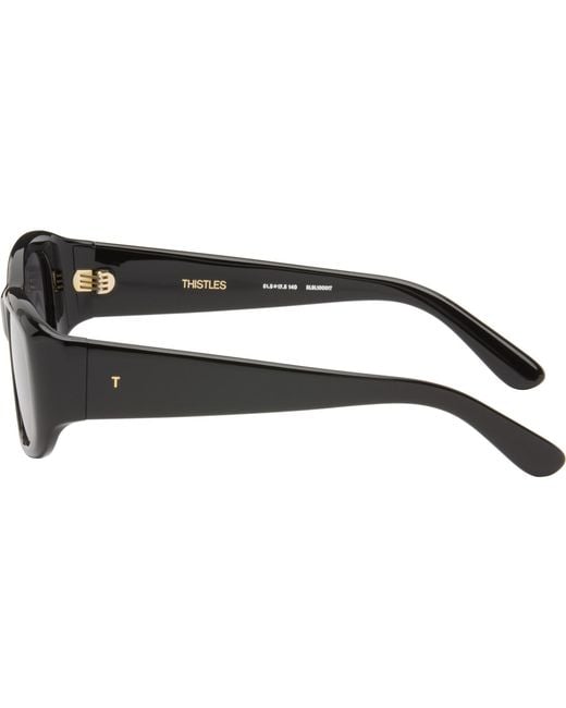 THISTLES Gray 'The Al' Sunglasses