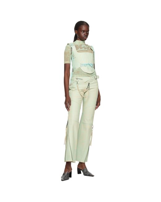 KNWLS Natural Nihil Leather Pants