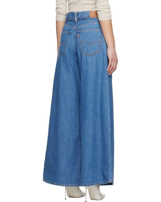 Levi's Blue Xl Superwide Jeans