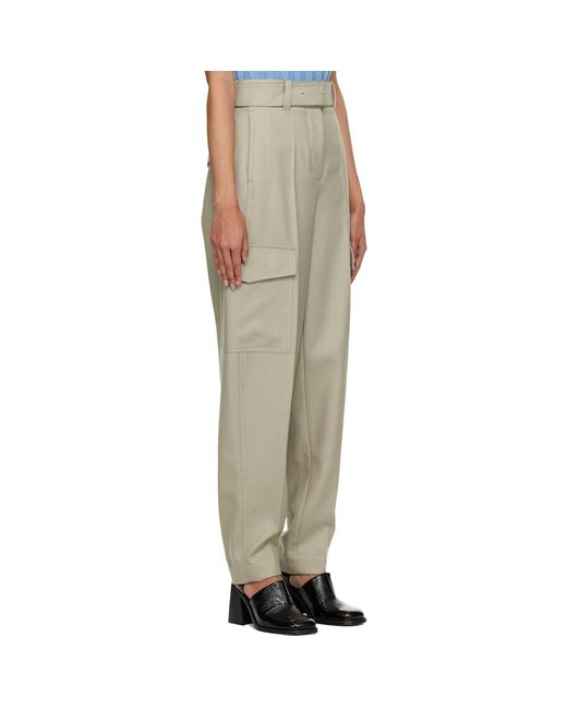 Joseph Natural Taupe Devonport Trousers