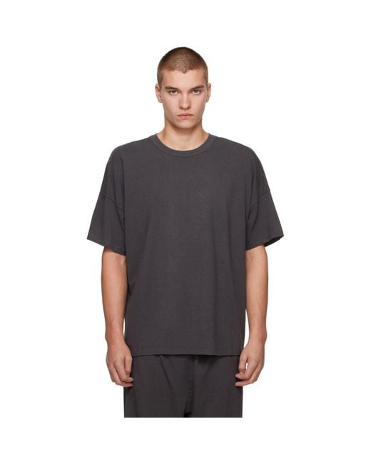 Skims Gray Jersey Lounge Oversized T-Shirt for men