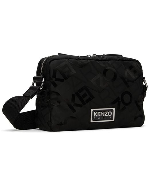 KENZO Black Crossbody Bag for men
