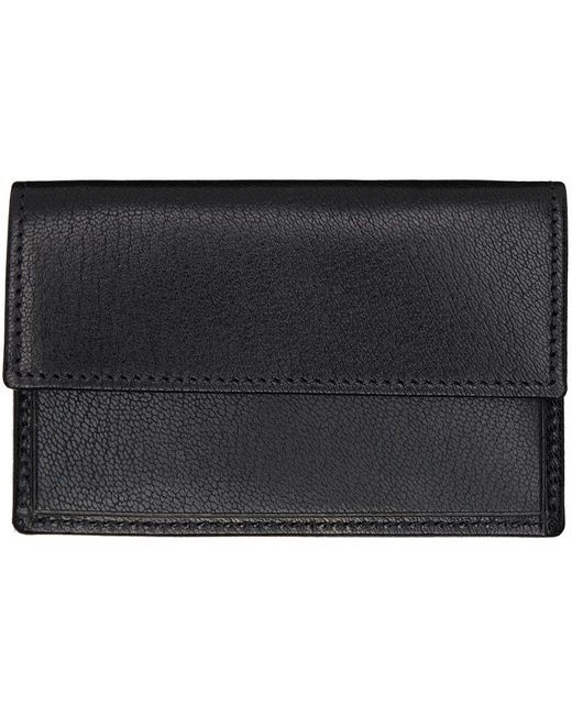 The Row Black Two Card Holder