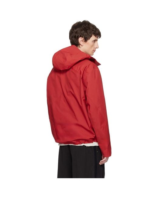 Veilance Red Arris Jacket for men