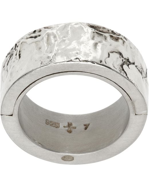 Parts Of 4 Sistema Ring in Gray for Men | Lyst
