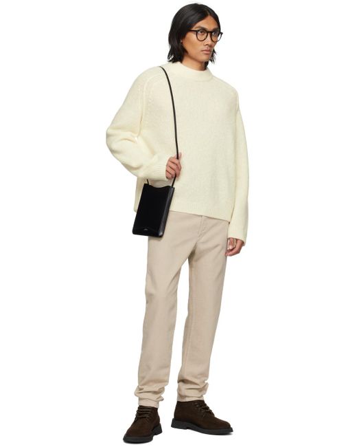 A.P.C. Natural . Off-white Tyler Sweater for men
