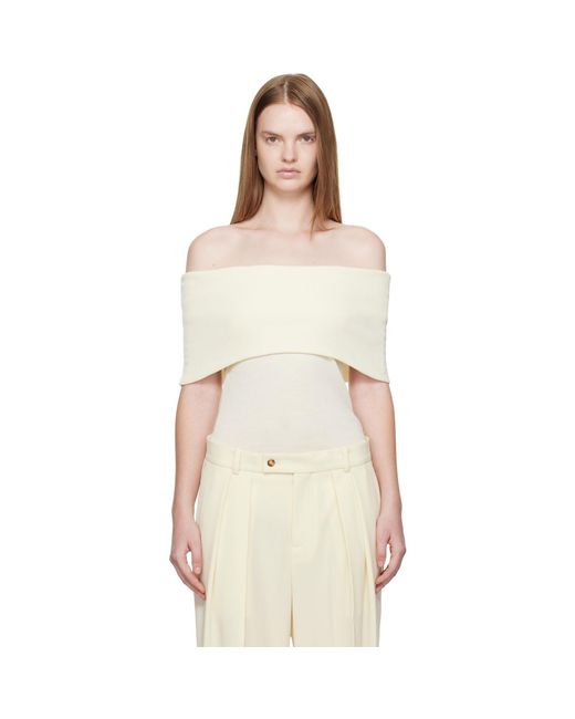 La Collection Natural Off- Scarlet Top