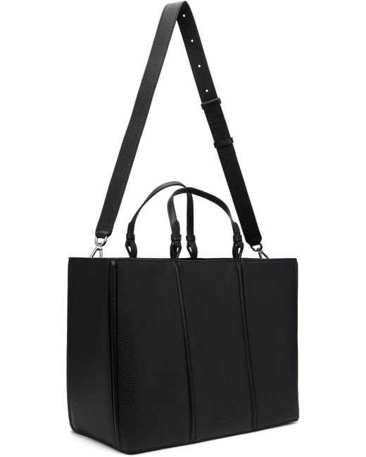 Jacquemus Black La Croisière 'The Marino Horizontal Shopping' Tote for men