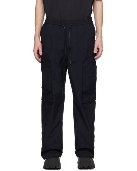 Juun.J Black Four-pocket Tab Cargo Pants for Men | Lyst