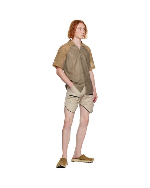 OLLY SHINDER Natural Scout Shorts for men