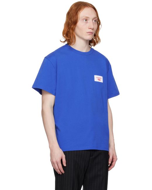 Charles Jeffrey Blue Label T-shirt for men