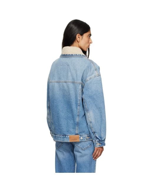 Isabel Marant Blue Pimia Denim Jacket