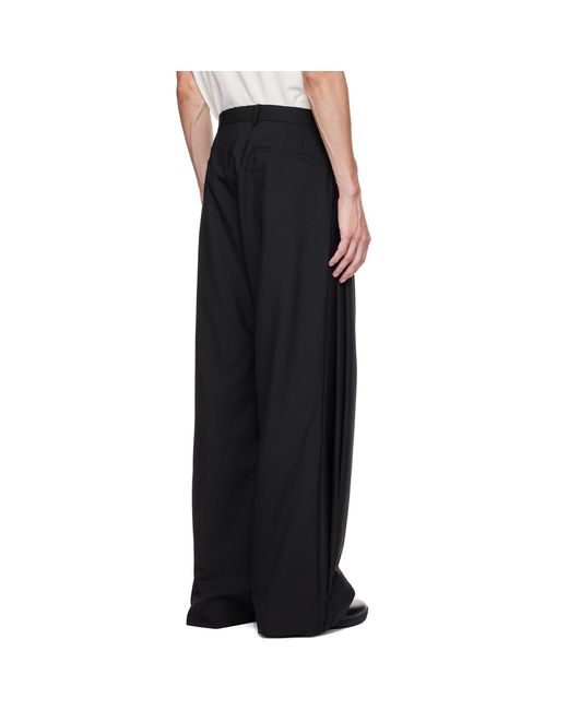 Kiko Kostadinov Black Vaals Tailored Trousers for men