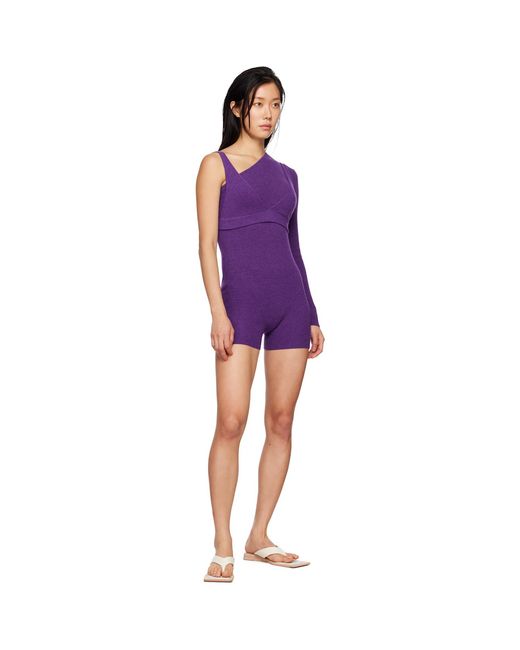 Lisa Yang Purple Aiya Jumpsuit