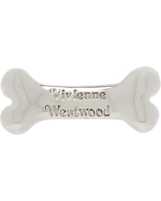 Vivienne Westwood Gray Otho Stud Single Earring for men