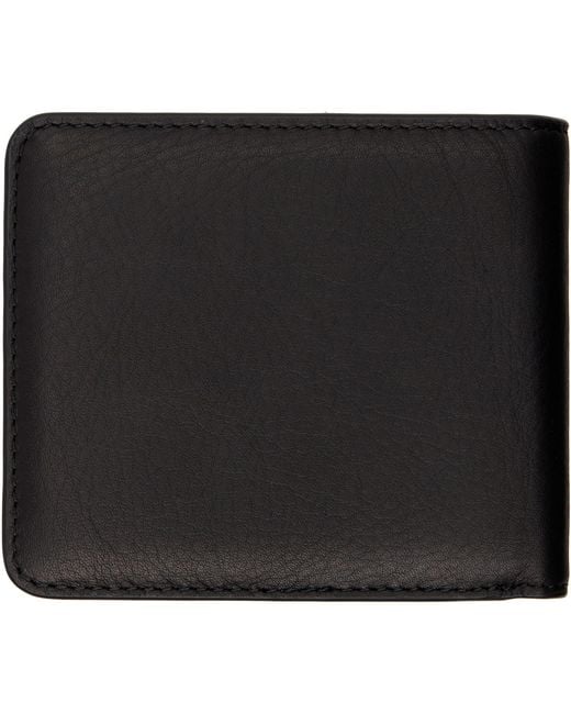 Vivienne Westwood Black Billfold Wallet for men