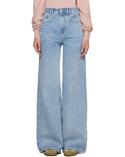 Isabel Marant Blue Lemony Jeans