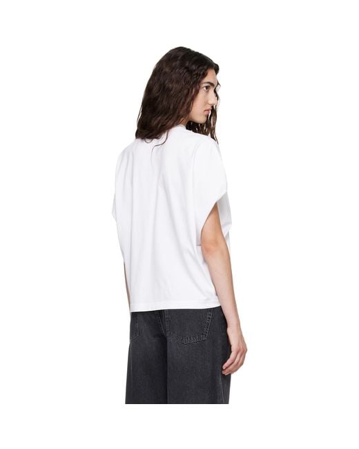 Agolde White Souline T-Shirt