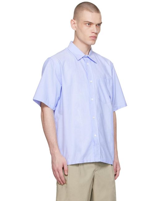 Chemise ivan bleue Norse Projects pour homme en coloris Blue