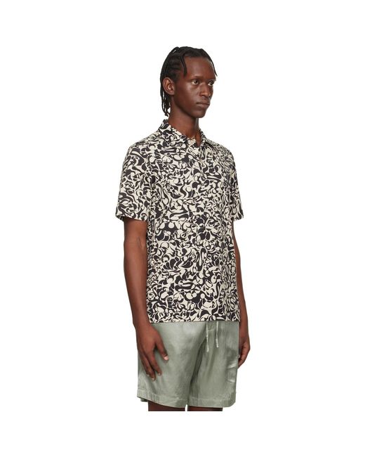 Dries Van Noten Multicolor Printed Cotton Polo for men