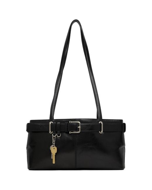 OSOI Black Shoulder Brocle Bag