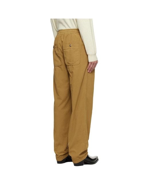 Isabel Marant Multicolor Tan Nirlen Trousers for men