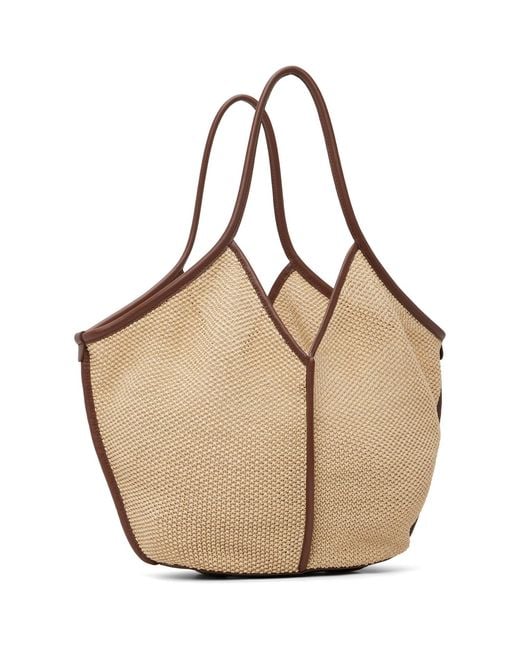 Hereu Natural Calella Soft Raffia Tote