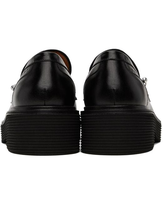 Marni Black O-ring Loafers for men