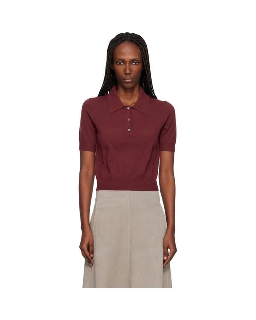 arch4 Red Ssense Exclusive Caitlin Polo